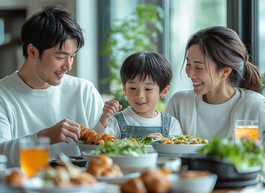 家族の笑顔が未来まで続く家